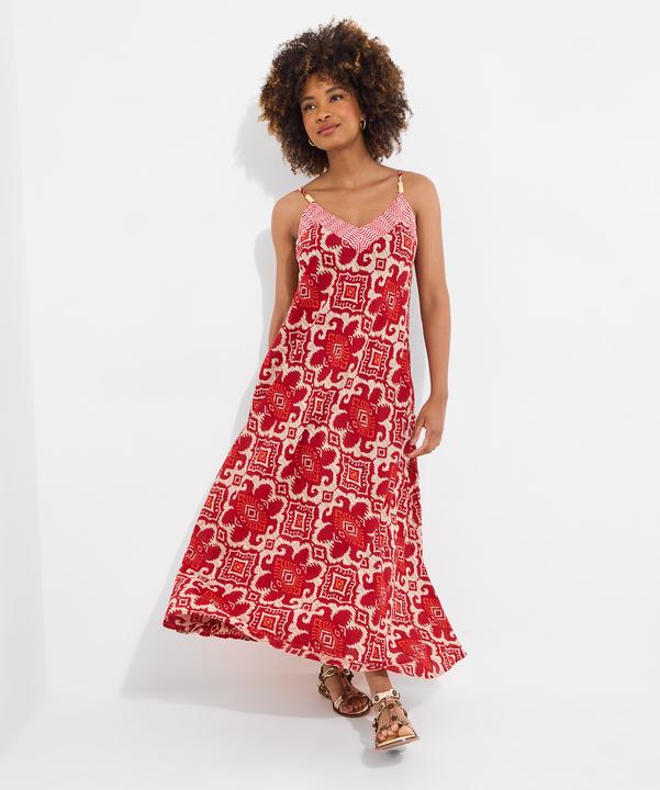 Image du produit Joe Browns Beaded Strap Printed Maxi Dress (12)