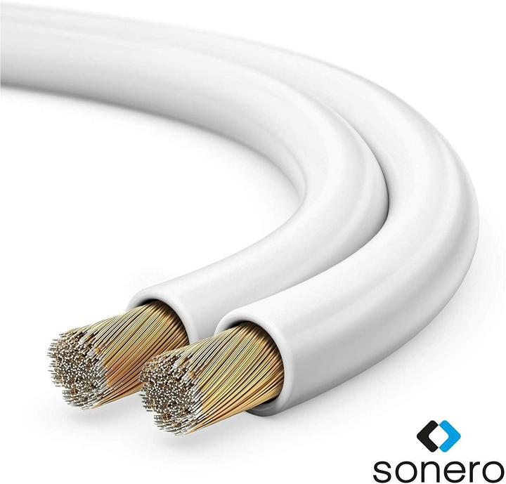 Immagine prodotto Sonero Cavo per altoparlanti 4.00mm² CCA 10 m (10 m, 4 mm².)