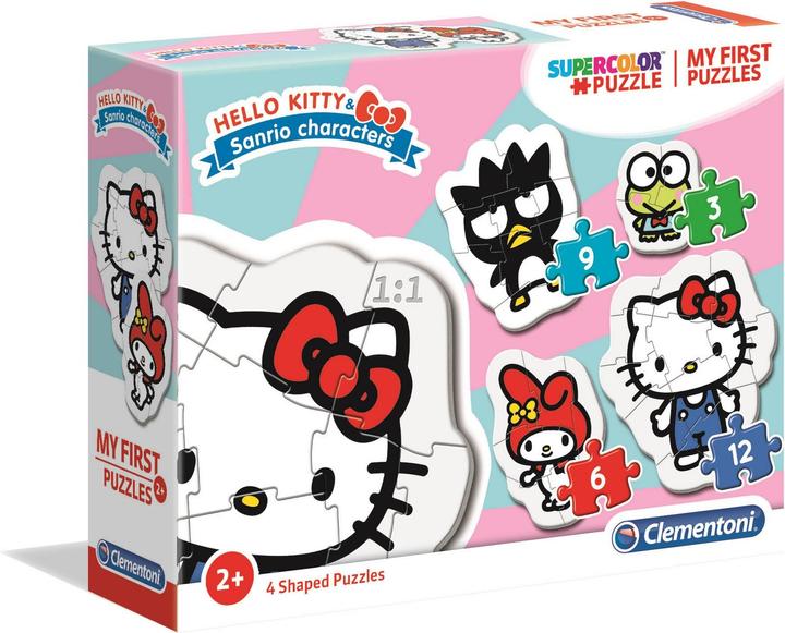 Actual product image Clementoni My first puzzle Hello Kitty (12 pieces)