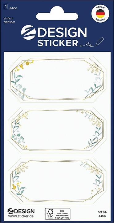 Immagine prodotto Z-Design Adesivi per l'etichettatura