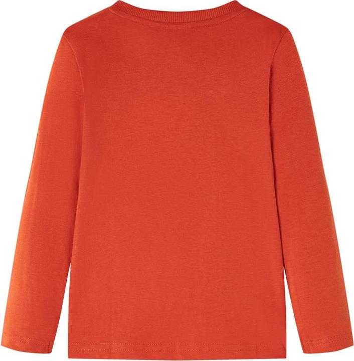 Produktbild VidaXL Kinder-Langarmshirt Orange 128,Material: 100 (128)