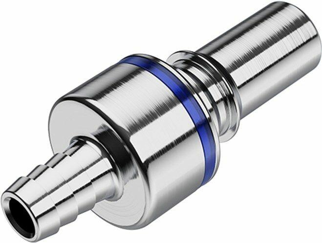 Produktbild CPC Everis Schnellverschluss Stecker Serie LQ6 f??r 3/8" Schlauch - Blau