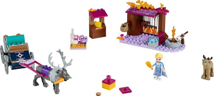 Actual product image LEGO Elsa and the Reindeer Carriage (41166, LEGO Disney)