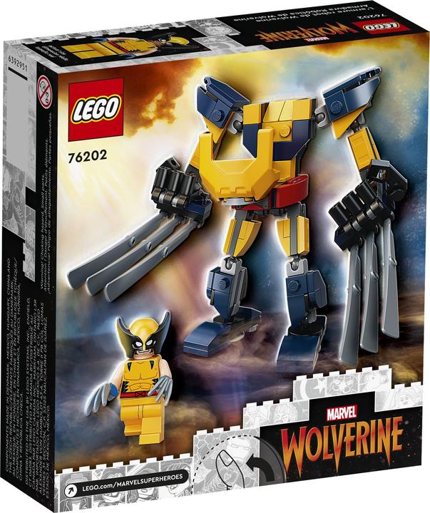 Actual product image LEGO Wolverine Mech (76202, LEGO Marvel)