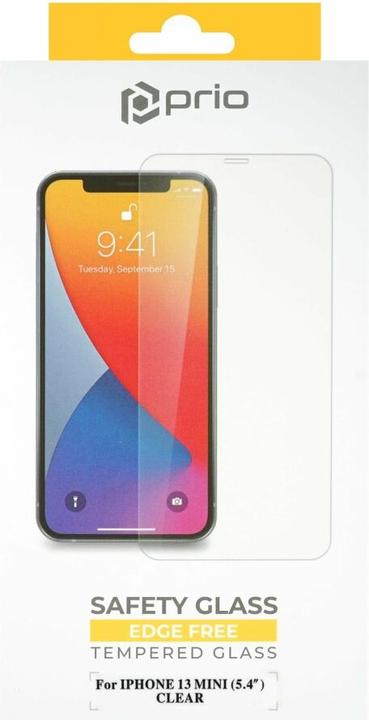 Image du produit prio Protecteur d'écran en verre trempé pour iPhone 13 mini transparent (1 pièce(s), Apple iPhone 13 mini)