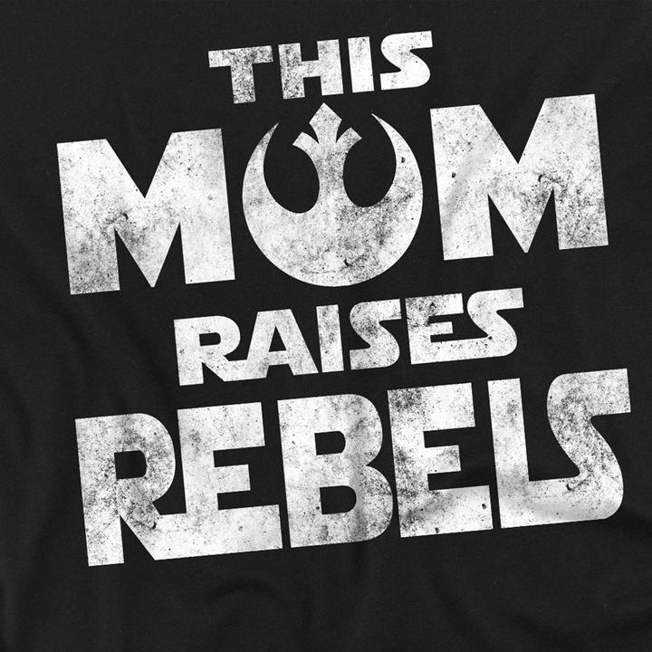Image du produit Star Wars - T-shirt MOM RAISES REBELS - Adulte (M)