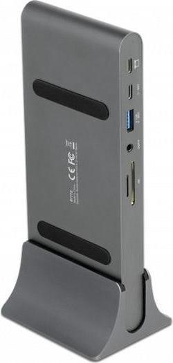 Produktbild Delock Dockingstation USB-C – USB/SD/LAN/HDMI/DP (USB-C, 1 Ports)