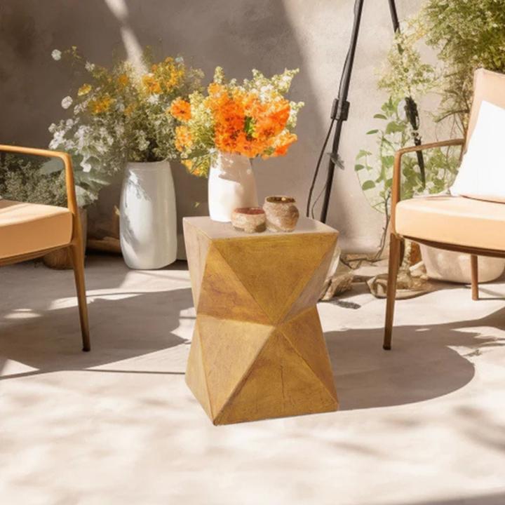 Produktbild Hermex Outdoor-Tisch Gartentisch Akzenttisch Beistelltisch Dekotisch