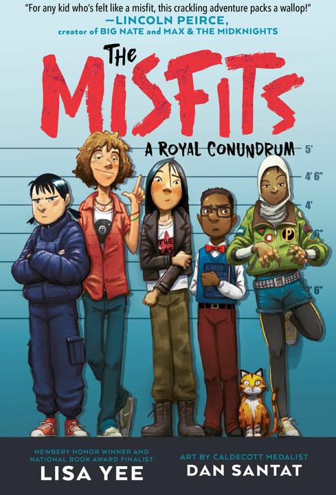 Produktbild The Misfits #1: A Royal Conundrum (Lisa Yee, Dan Santat, Englisch)