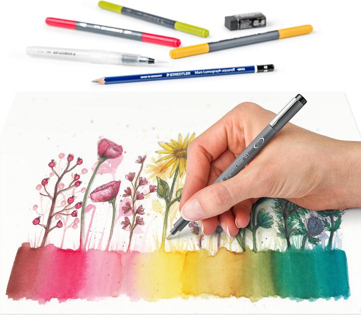 Actual product image Staedtler Watercolour Set (Multicoloured, 13 x)