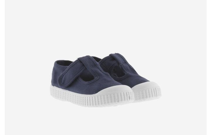 Produktbild Victoria klett-schuhe für kinder 1915 toile teintée (23)