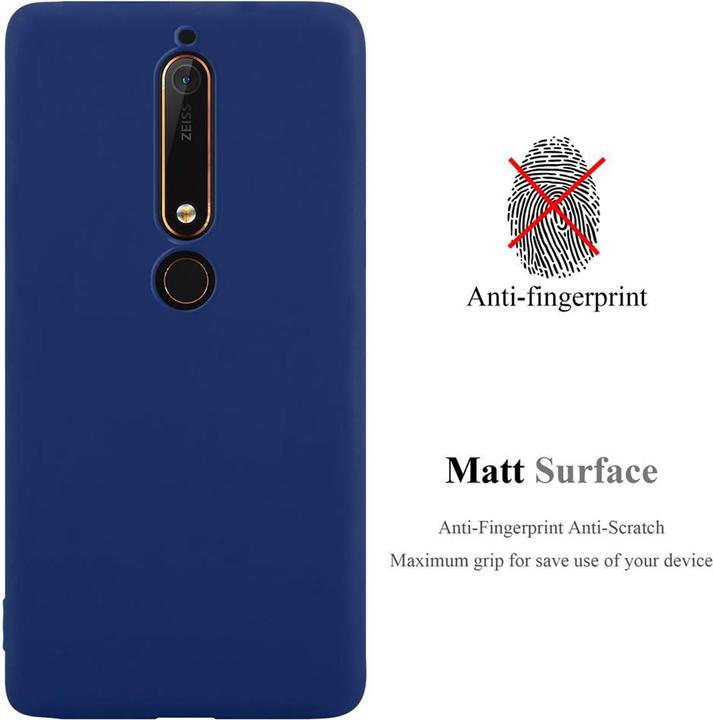 Productafbeelding Cadorabo TPU Candy Cover (Nokia 6.1, Nokia X6 2018)