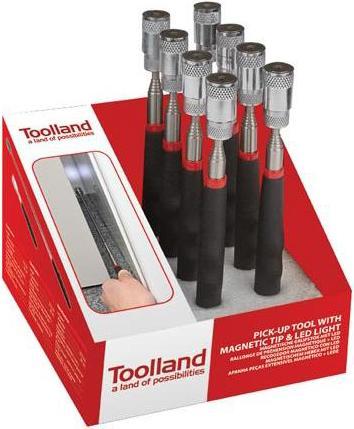 Actual product image Velleman Counter Display With 8 x Pick-Up Tool With Magnetic Tip & LED Light