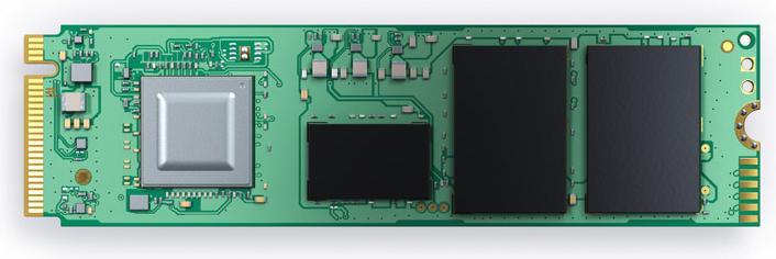 Actual product image Intel 670p M.2 PCI Express 3.0 3D4 QLC NVMe (512 GB, M.2 2280)
