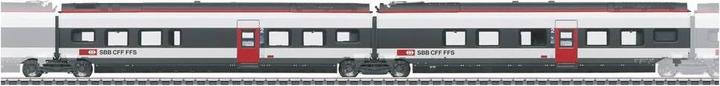 Image du produit Märklin 43461 H0 Coffret complémentaire 1 pour Giruno des CFF B(B11) 2e classe et C(B10) 2e classe (Voie VI)