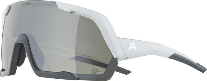 Actual product image ALPINA SPORTS Rocket Q-Lite (Smoke-grey matt, Silver)