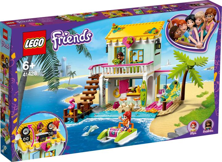 Actual product image LEGO Beach house with pedal boat (41428, LEGO Friends)