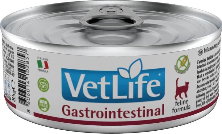 Actual product image Farmina Pet Foods Cat Vet Life Gastrointestinal can 85g (Adult, 1 pcs., 90 g)