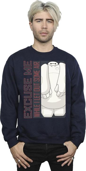 Immagine prodotto Disney Big Hero 6 Baymax Excuse Me Some Air Felpa Uomo (3XL)