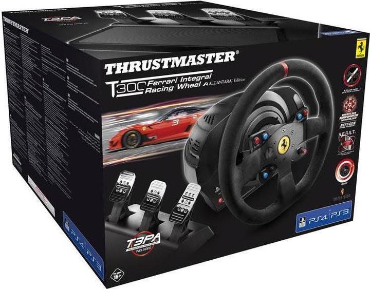 Produktbild Thrustmaster T300 Ferrari Integral RW Alcantara Edition (PS4, PS3, PS5, PC)