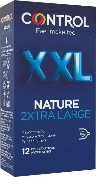 Produktbild Control Nature 2xtra Large XXL Condoms - 12 Units (12 Stk.)