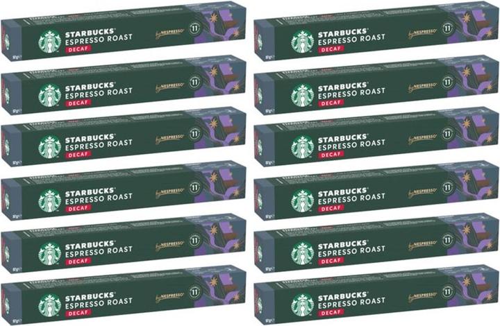 Image du produit Starbucks Capsules de café Décaféiné Espresso Roast 12 x 10 pièces (120 x Port.)