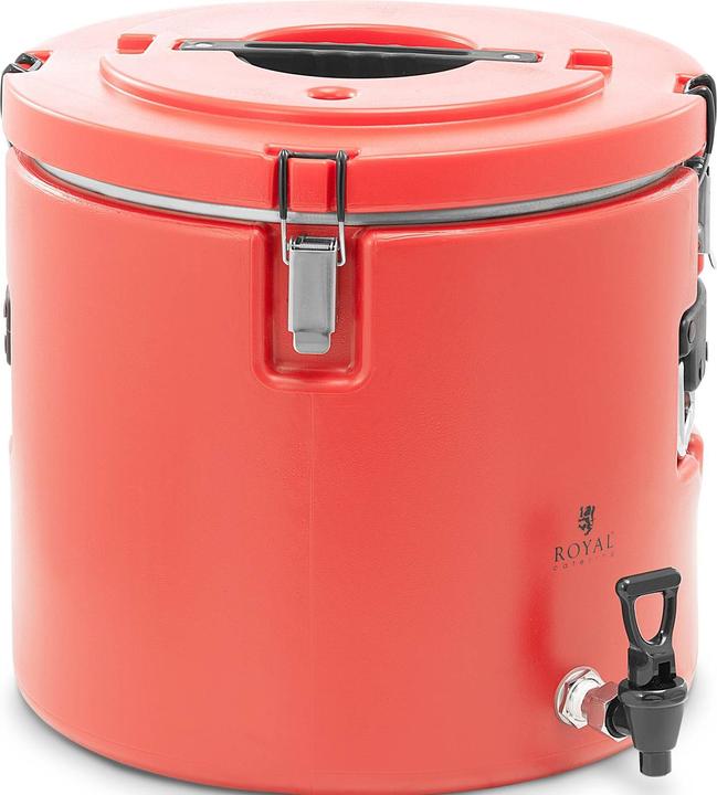 Image du produit Royal Catering Conteneur isotherme - 30 l - Robinet - (30 l)