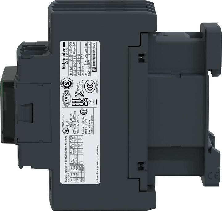 Immagine prodotto Schneider Electric Contattore a bobina 4 poli NO,32A,48VAC,AC1