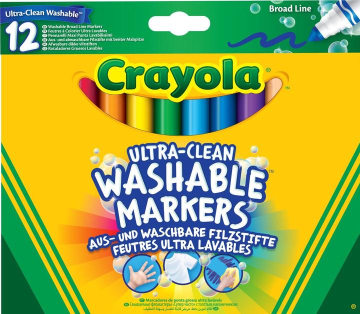 Image du produit Crayola Marqueurs (multicolore, 12 x)