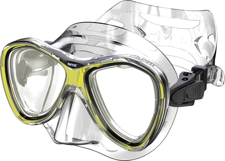 Actual product image Seac Mask Capri Slt Yellow