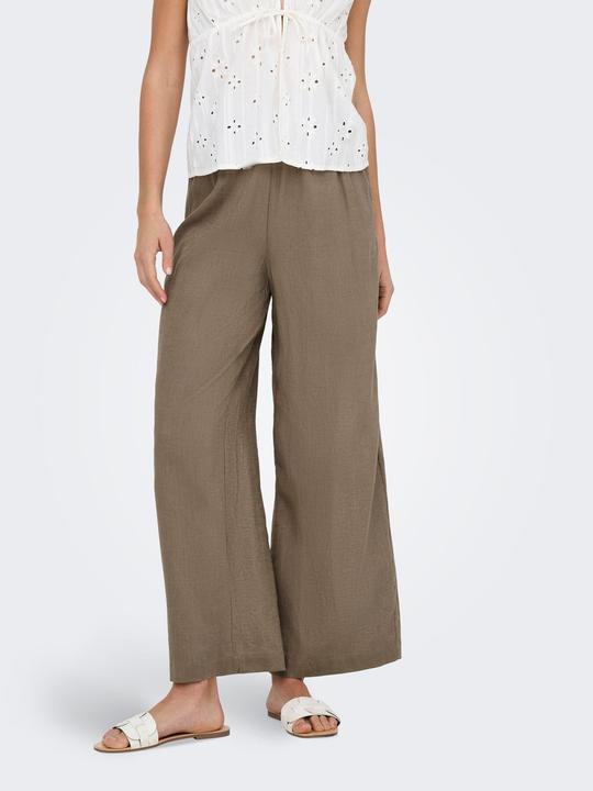 Image du produit Only ONLTOKYO Taille haute Coupe droite Pantalon à jambes larges Pantalon à jambes larges (XL)