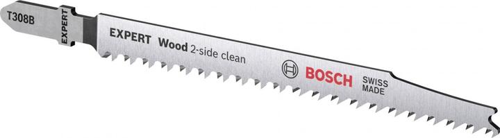 Image du produit Bosch Professional Zubehör Lame de scie sauteuse EXPERT 'Wood 2-side clean' T 308 B, 5 pièces