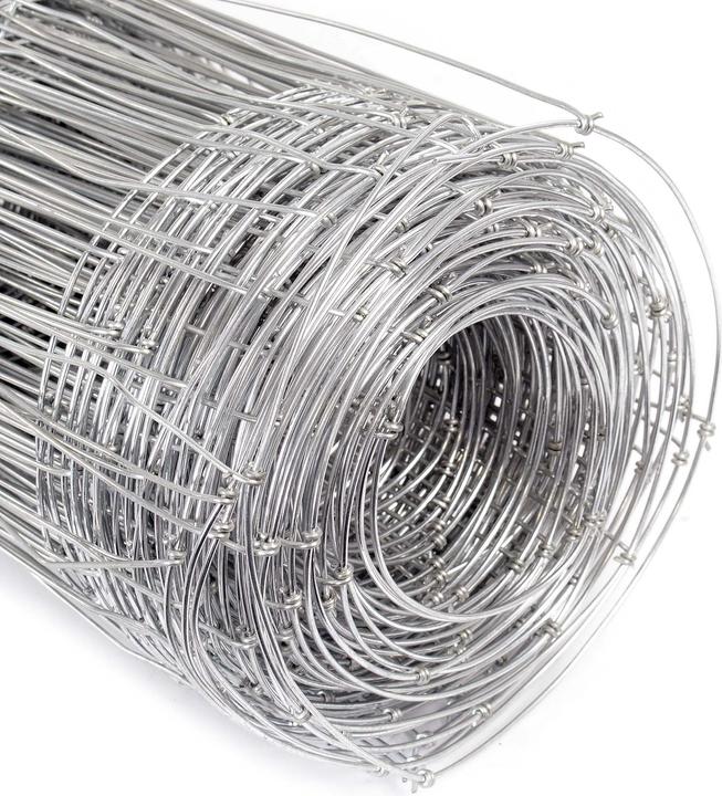 Produktbild Wiltec Wildzaun Weidezaun 50m lang 100/08/15 Drahtzaun Knotengeflecht Forstzaun