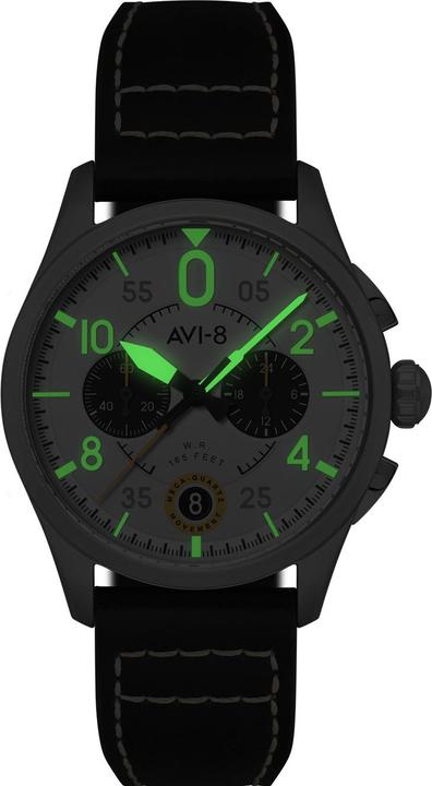 Actual product image AVI-8 AV-4089-0B Spitfire Lock (Pilot watch)