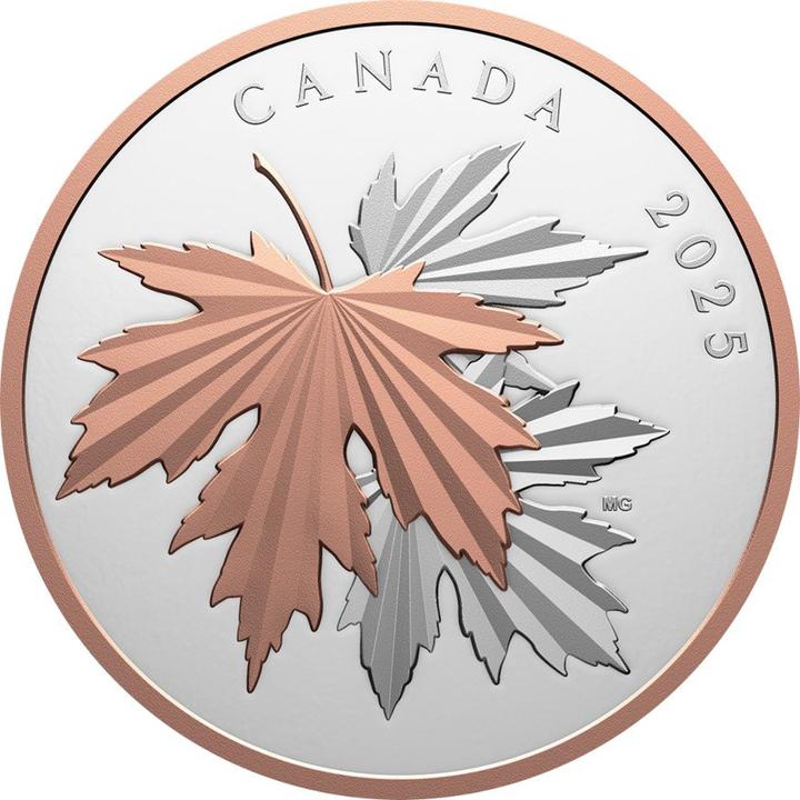 Produktbild The Royal Mint Silber Gleaming Maple Leaf 10 oz PP - 2025 (1.00, 2025)