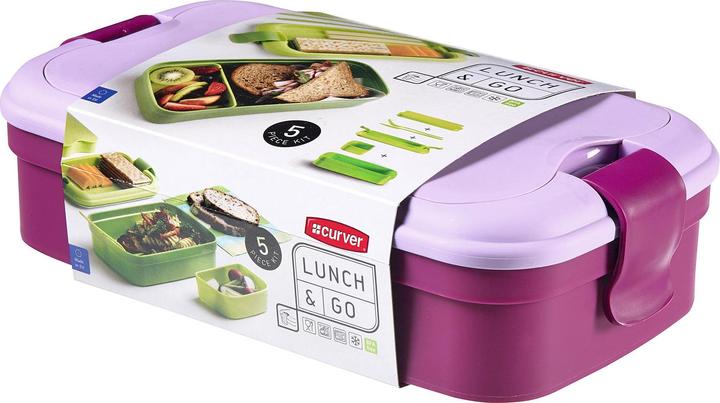 Actual product image Curver Lunchbox 'Lunch & go' inkl. Besteck