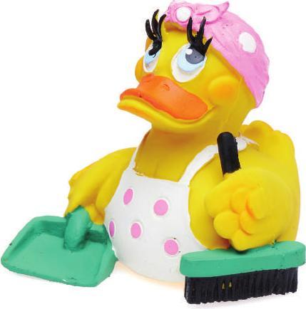 Immagine prodotto Diaqua Anatra da bagno donna delle pulizie, 9 cm
