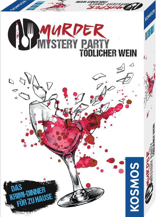 Produktbild Kosmos Murder Mystery Party - Tödlicher Wein (Deutsch)