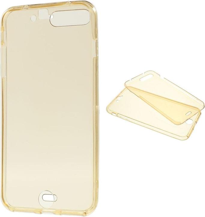 Actual product image König Design Apple iPhone 7 Plus Full Body 360 Silicone Protective Case Cover Case Gold (Apple iPhone 7 Plus)