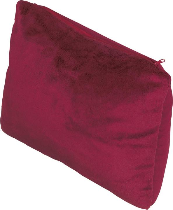 Actual product image Hama 2in1 microbead travel pillow, berry (Head & neck pillow)