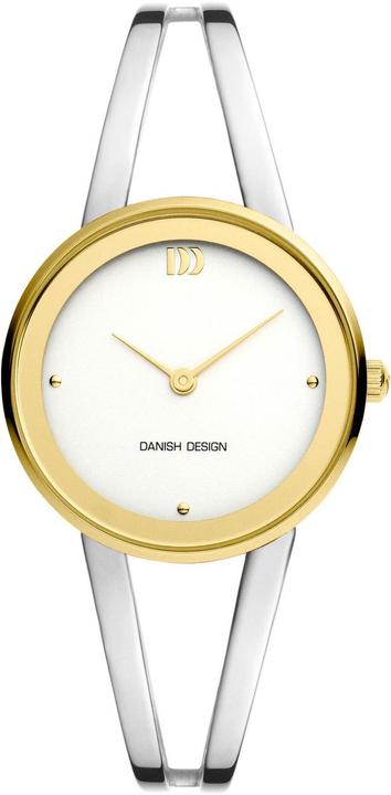 Danish Design Dänisches Design Nostalgi 1988 Zwei-Ton-Silber-Armreif IV65Q1295 (30 mm)