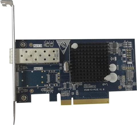 Image du produit BlueOptics Adaptateur réseau convergé X520-DA2 2xSFP (PCI Express 2.0 x2)