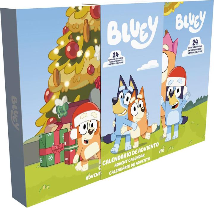 Actual product image CyP Brands Bluey advent calendar