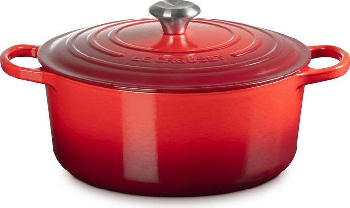 Produktbild Le Creuset Signature (28 cm, Bräter + Schmortopf, Gusseisen)