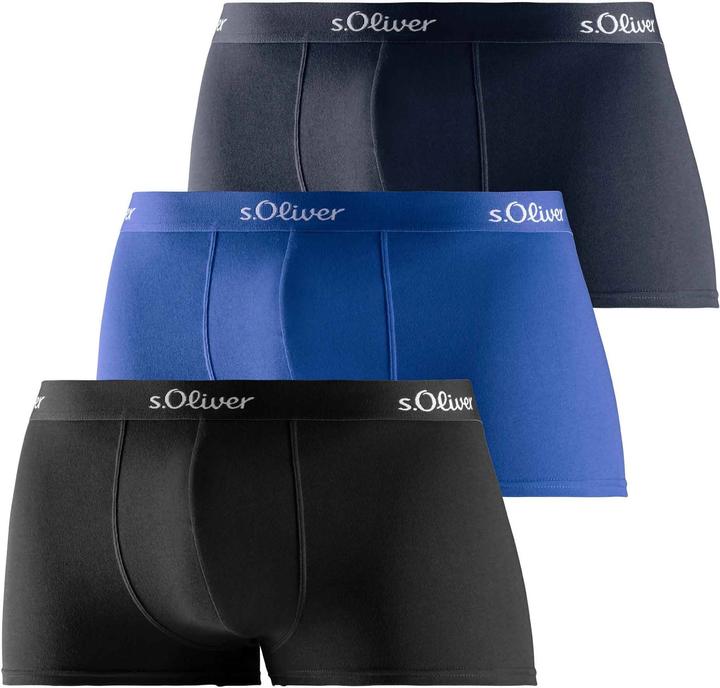 Produktbild S.Oliver Boxershort Casual Stretch - 19978 (S, 3er Pack)