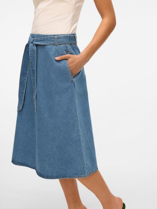 Produktbild Vero Moda VMJOLENE Hohe Taille Midirock Jeansrock (XL)