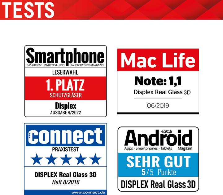 Produktbild Displex Real Glass, Full Cover Panzerglas (1 Stück, Xiaomi 13 Ultra)