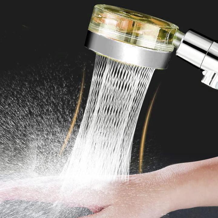 Image du produit Herzberg Home & Living Pomme de douche avec filtre de nettoyage - Or