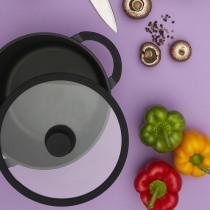 Cook Concept faitout fonte aluminium 24cm (24 cm, Casserole, Aluminium)