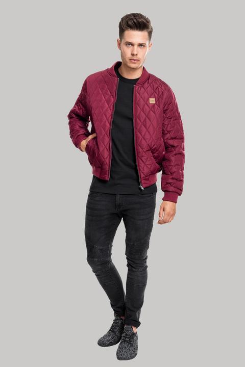 Actual product image Urban Classics Diamond Quilt Nylon Jacket (XXL)